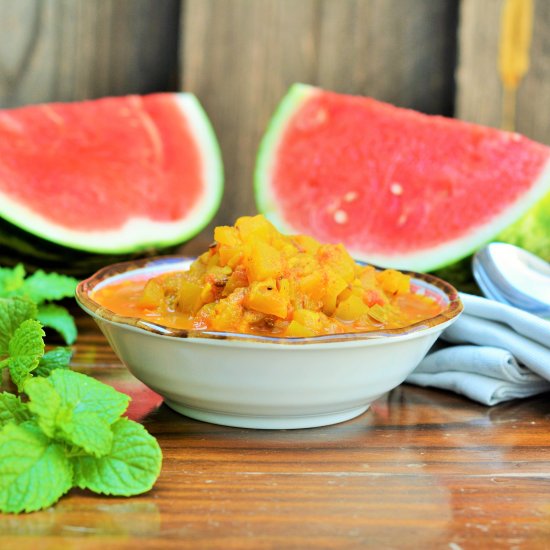 Watermelon Rind Curry