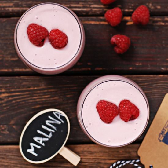 Raspberry Cheesecake Milkshake