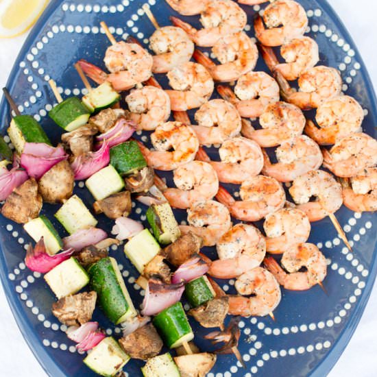 Grilled Shrimp Skewers