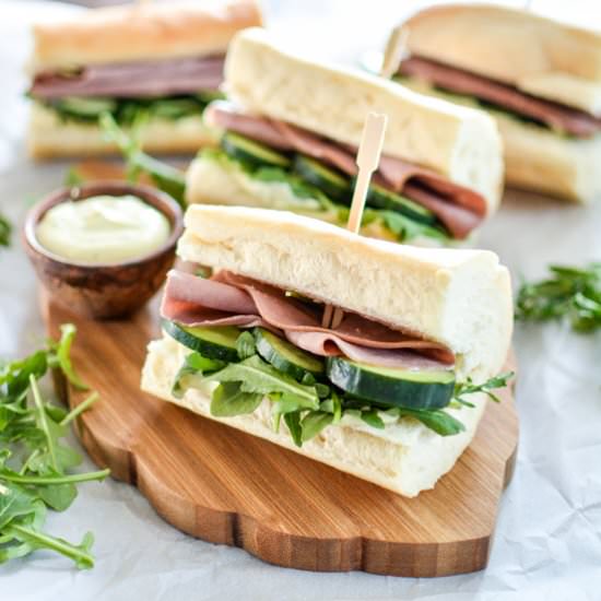 Roast Beef Sandwiches