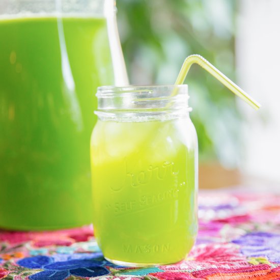 Kale and Mint Agua Fresca