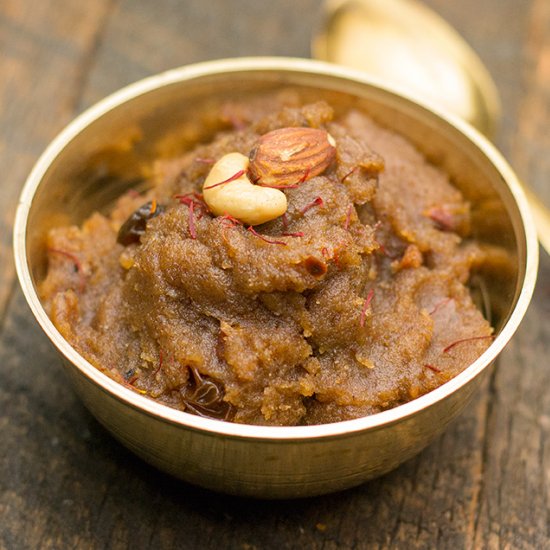 Whole Wheat (Atta) Halwa