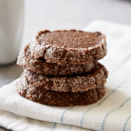 Chocolate Earl Grey Cookies