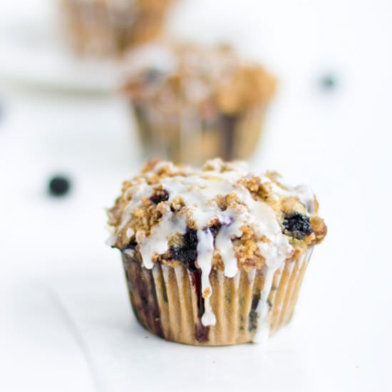 Blueberry Crumb Muffins