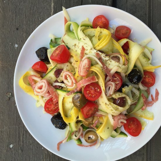 15-Minute Zucchini Ribbon Salad