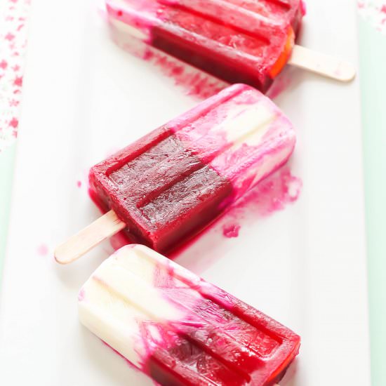 Citrus Yogurt Popsicles