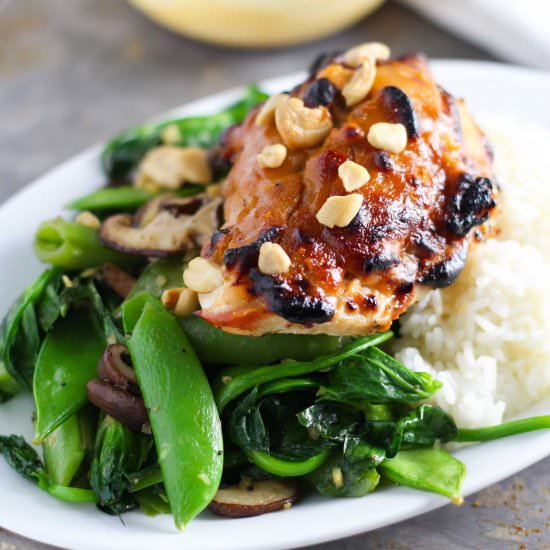 Miso Roasted Chicken