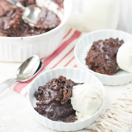 Hot Fudge Brownie Pudding