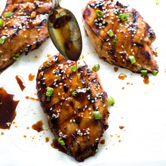 Grilled Asian Chicken