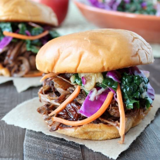 Chipotle Apple BBQ Brisket Sandwich