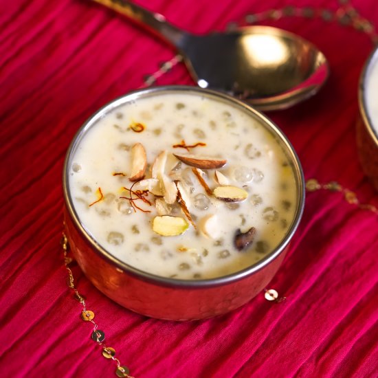 Sabudana/Tapioca Pudding