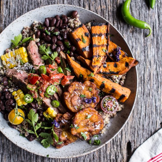 Brazilian Steak Bowl