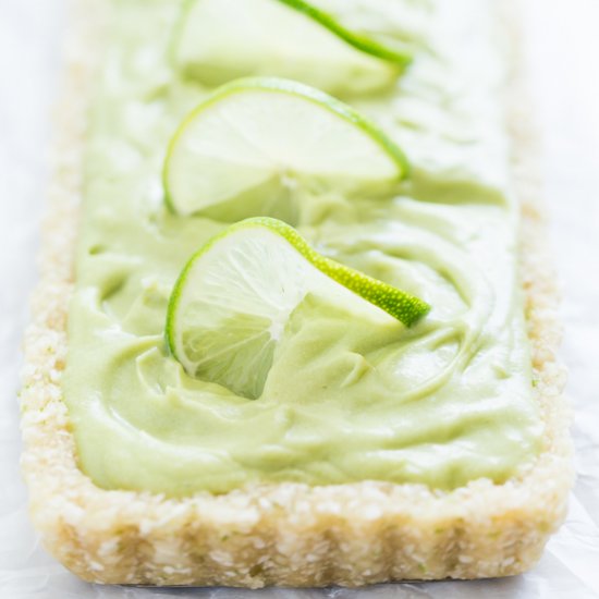 No Bake Coconut Lime Tart