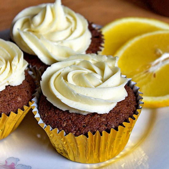 Chocolate and Orange Cupcakes