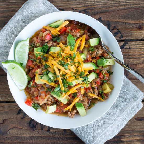 Healthy Turkey Chili