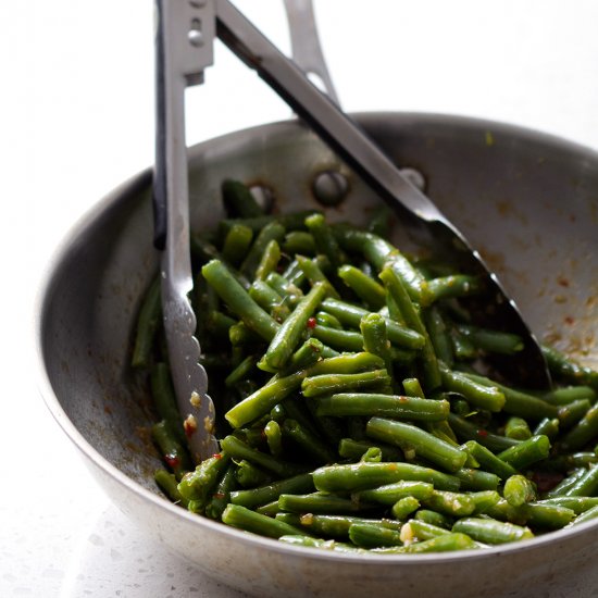 Sweet Chili Green Beans