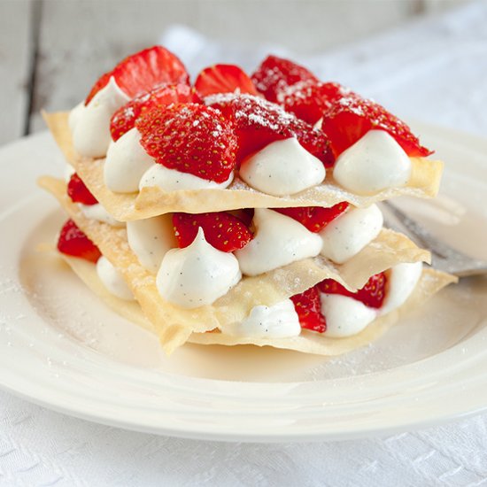 Vanilla Hangup Mille-Feuille