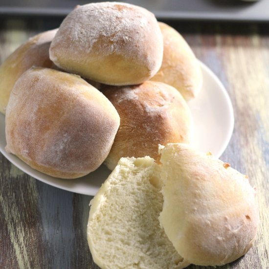 Homemade Hamburger Buns