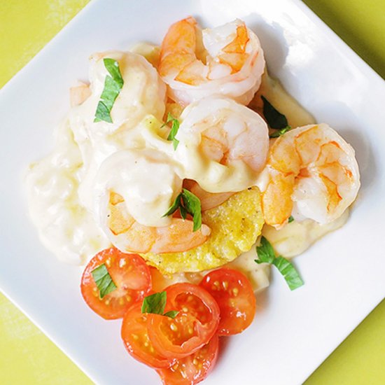 Creamy Shrimp and Polenta