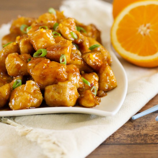 Gluten Free Orange Chicken