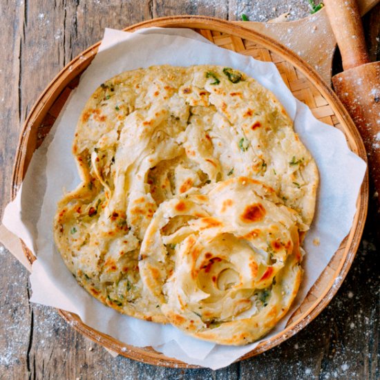 Shou Zhua Bing Scallion Pancake