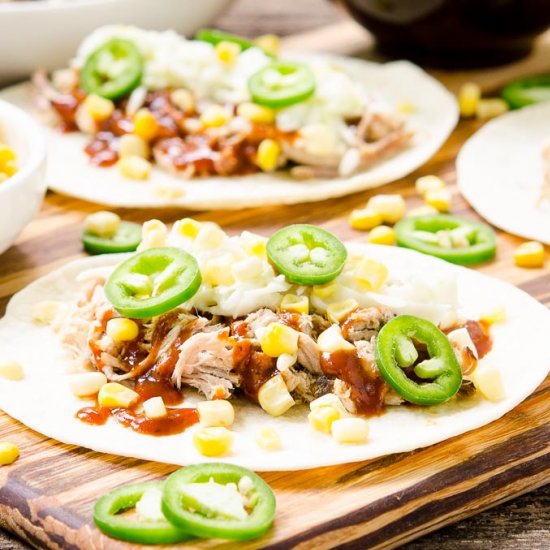 Barbecue Pulled Pork Tacos