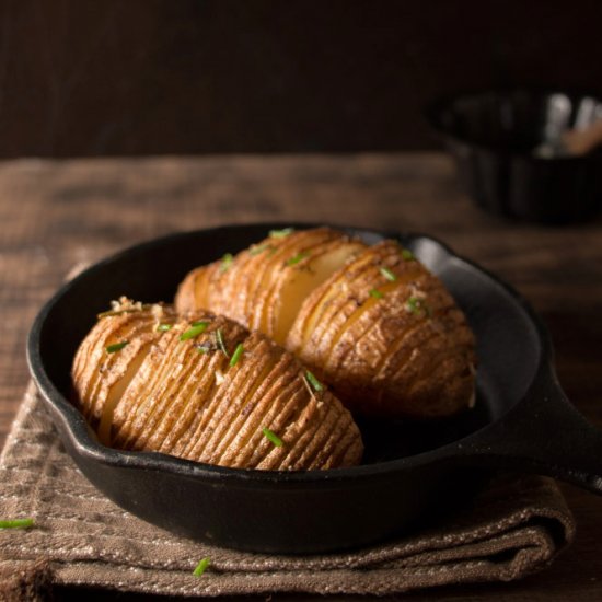 Hasselback Potatoes