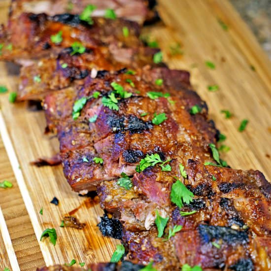 Pineapple Five Spiced Pork Ribs