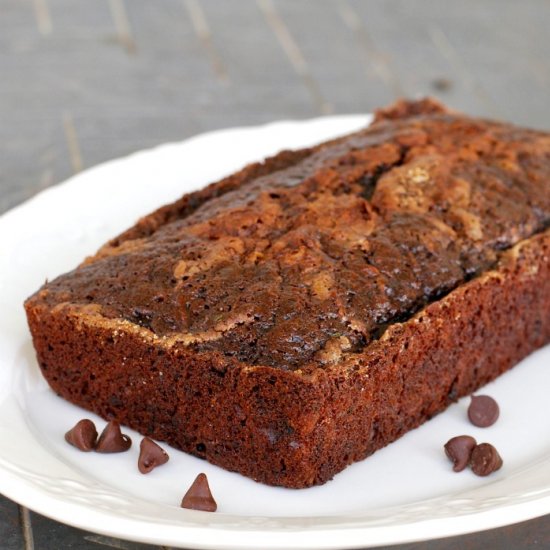 Double Chocolate Zucchini Bread