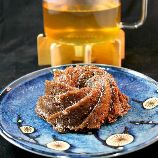 Chocolate Earl Grey Bundt Cakes