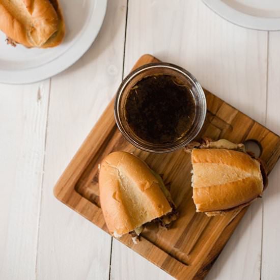 French Dips With Homemade Au Jus