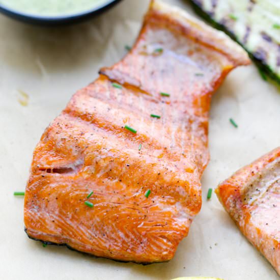 Lemon Basil Salmon