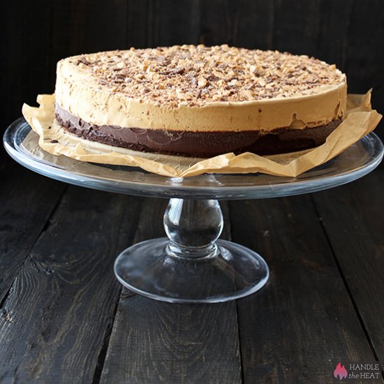 Mocha Brownie Ice Cream Pie