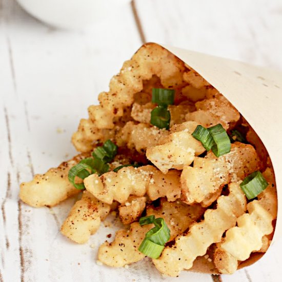 Spiced Chili Cheese Fries