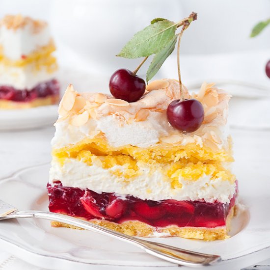 Cherry layer cake