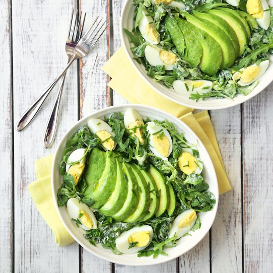 Easy Avocado & Egg Salad