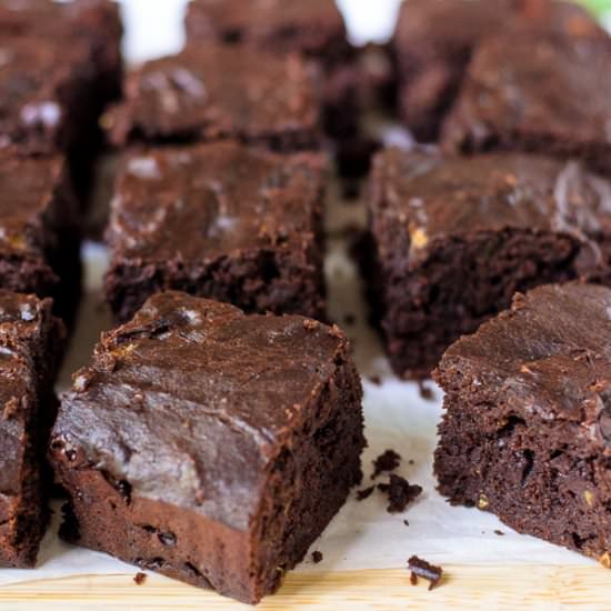 Whole Wheat Zucchini Brownies