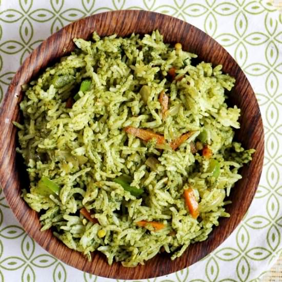 Cilantro rice