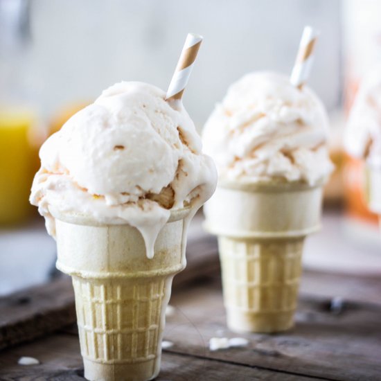 Orange Creamsicle Ice Cream