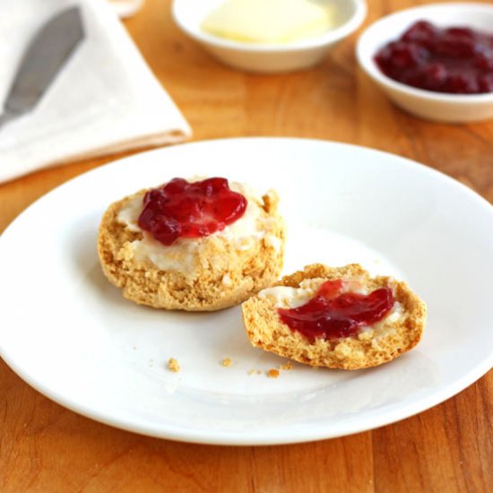 Toaster Oven Biscuits for Two