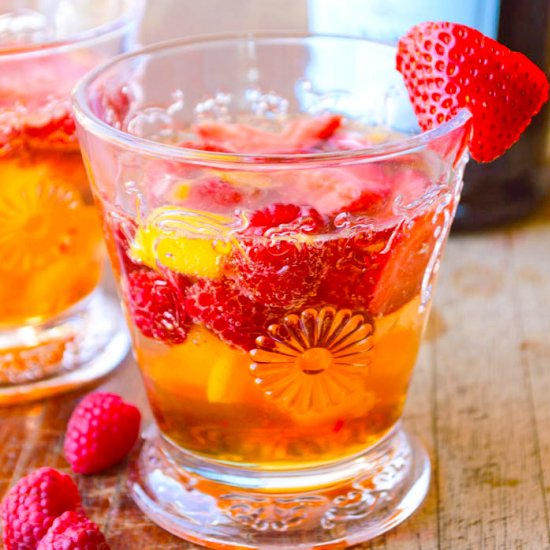 Mango Berry Balsamic Prosecco