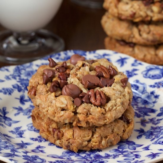 Toffee Cowboy Cookies