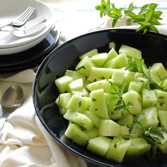 Ginger Melon with Mint