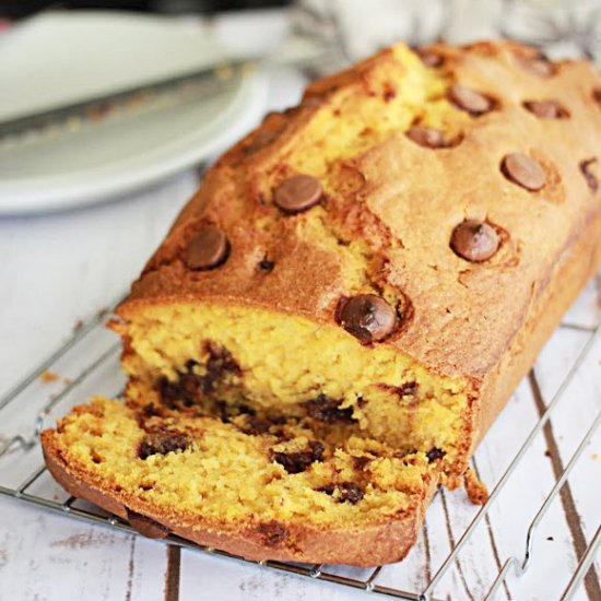 Chocolate Chip Pumpkin Bread