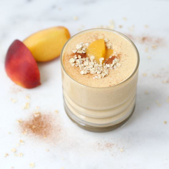 Peach Cobbler Smoothie