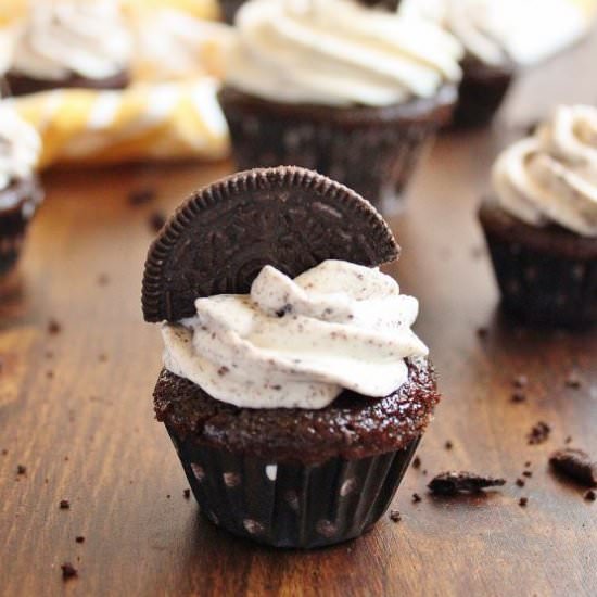 Cookies and Cream Cupcakes