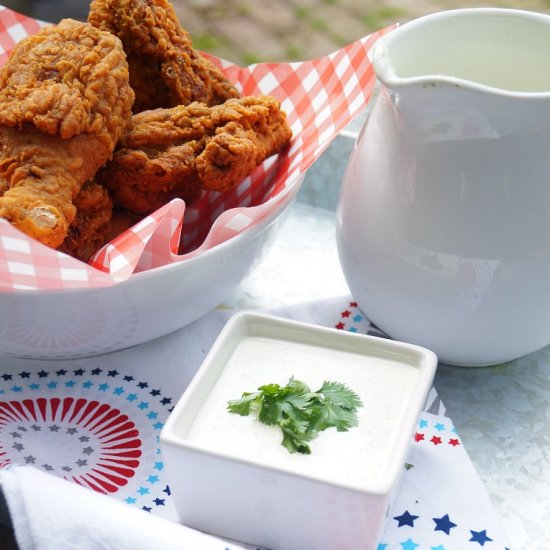 Spicy Cilantro Ranch Dressing