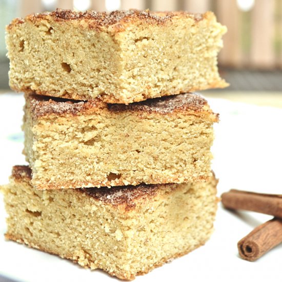 Snickerdoodle Cookie Bars