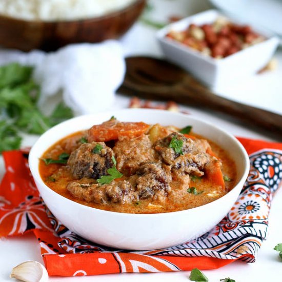 Maafe (West African Peanut Soup)