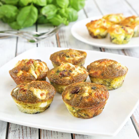 Pesto Egg Muffins